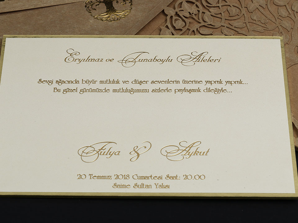 Alyans Davetiye     2017-ZARFS - 7