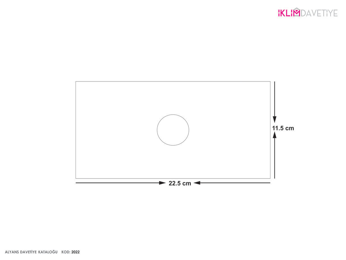 Alyans Davetiye     2022 - 6