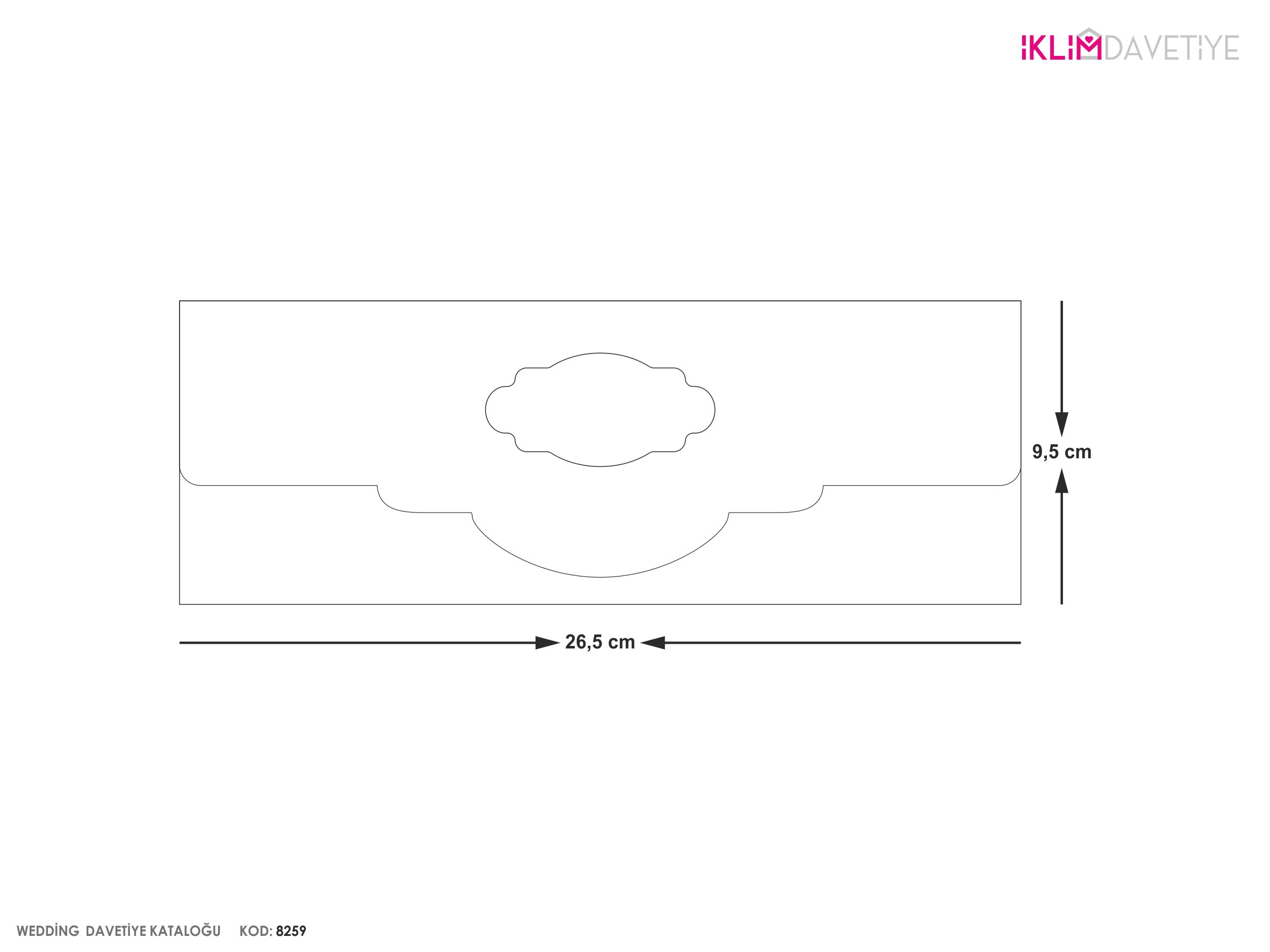 Wedding Davetiye     8259 - 5