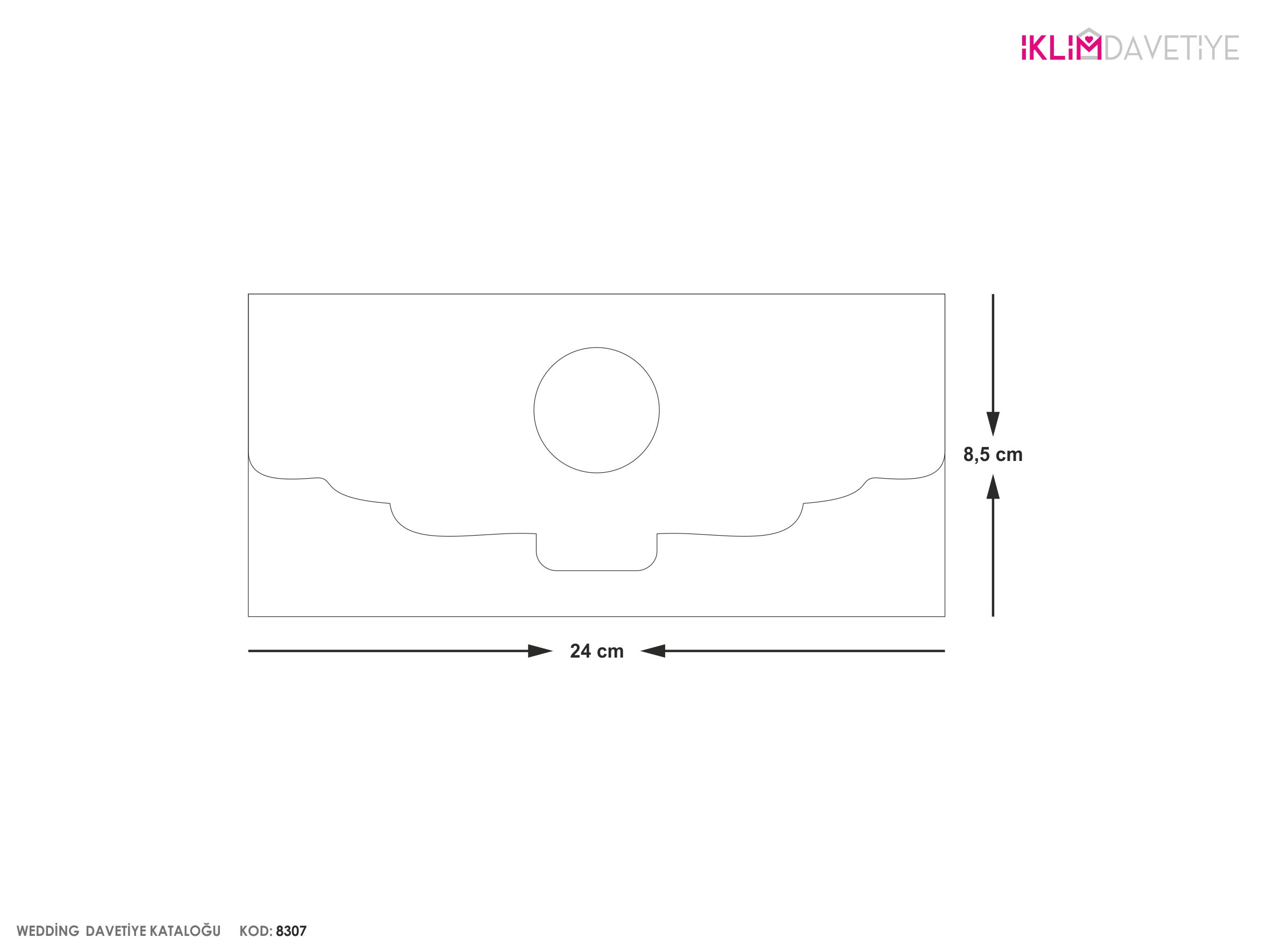 Wedding Davetiye     8307 - 4