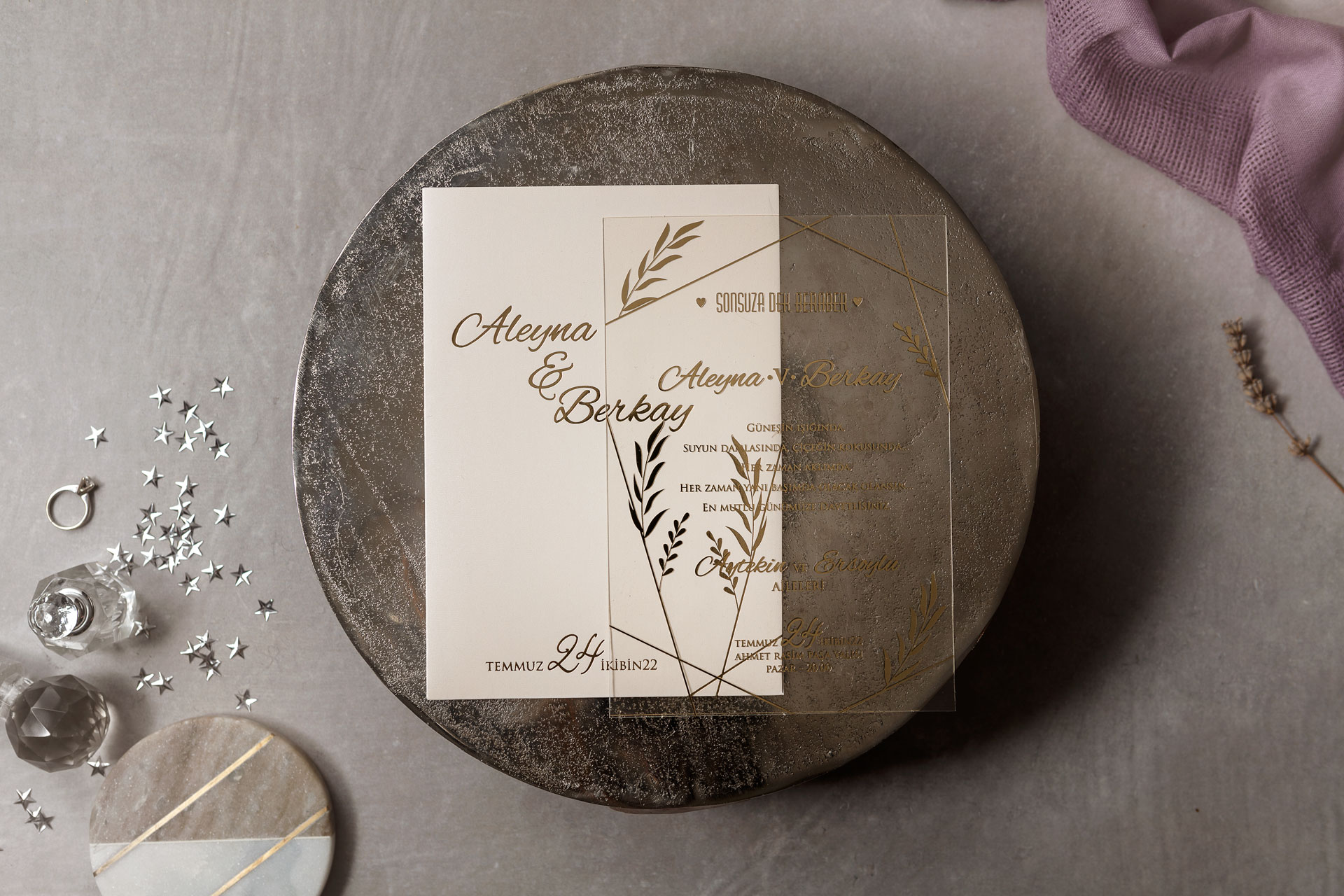 Wedding Davetiye     8401 - 4