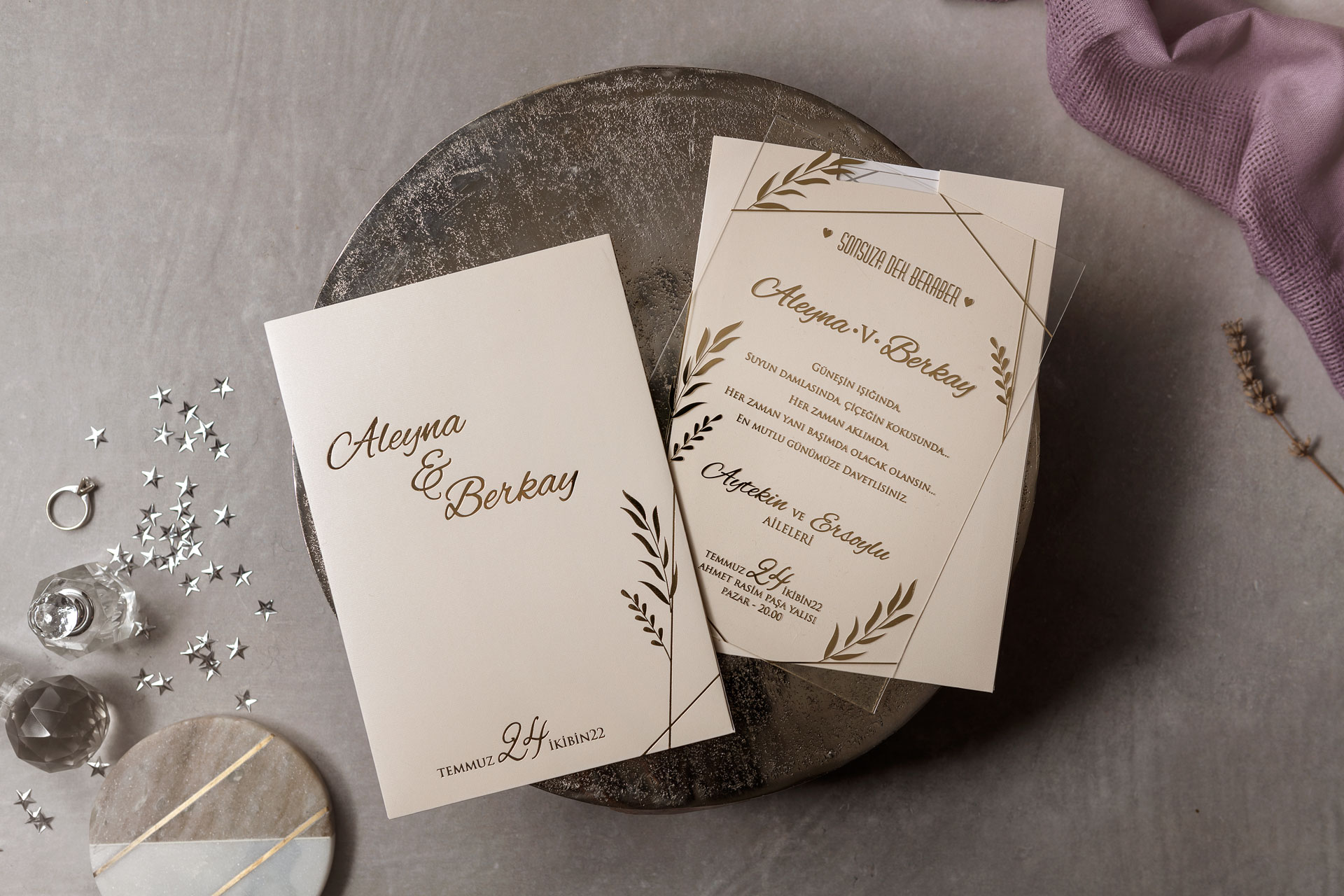 Wedding Davetiye     8401 - 5