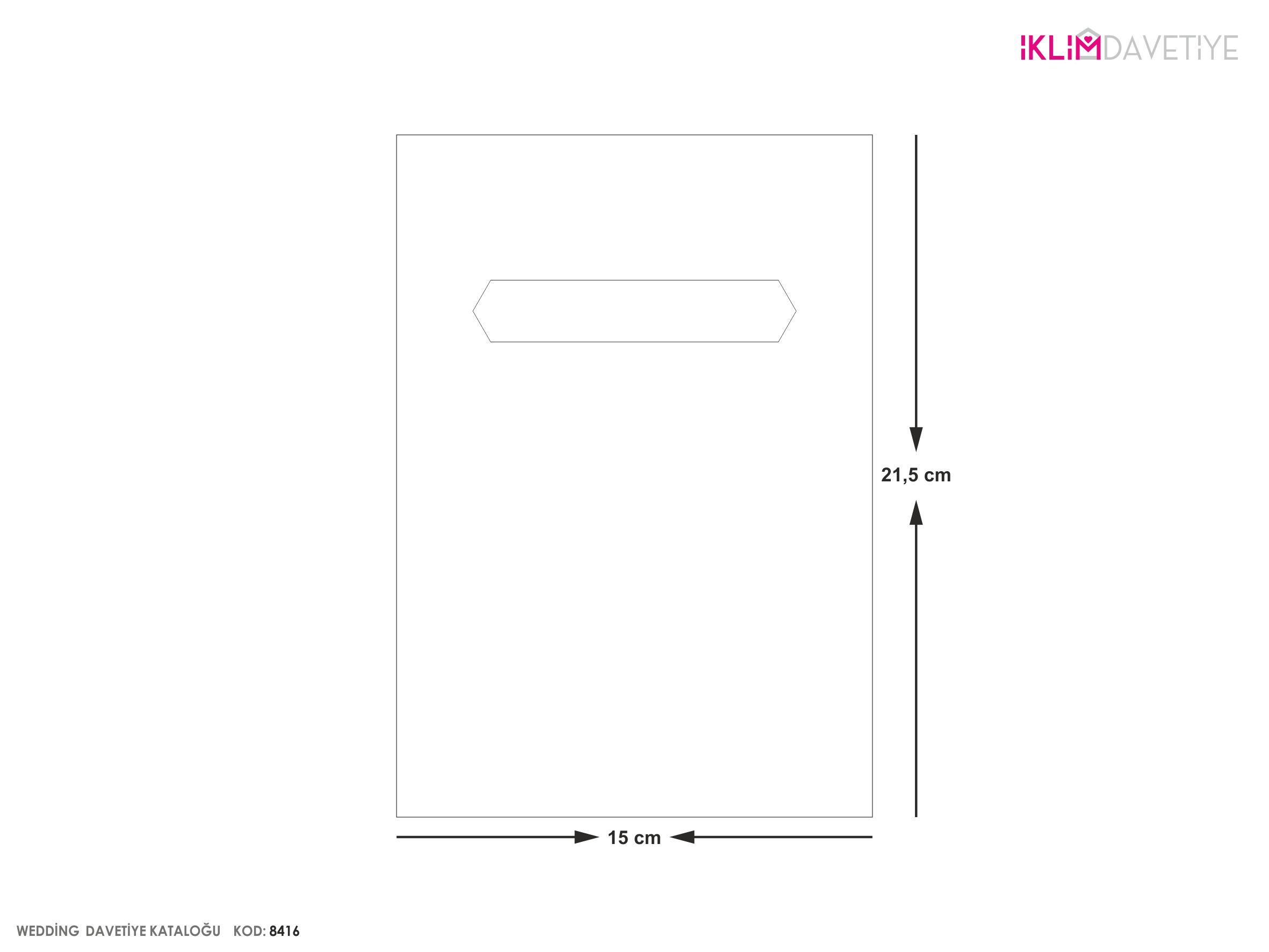 Wedding Davetiye     8416 - 6