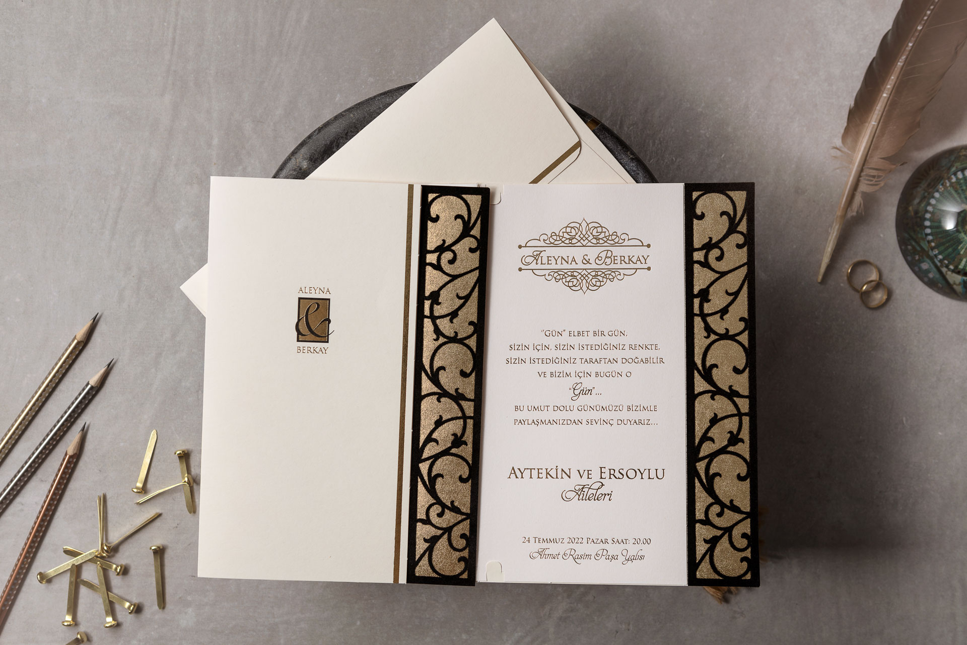 Wedding Davetiye     8435 - 3