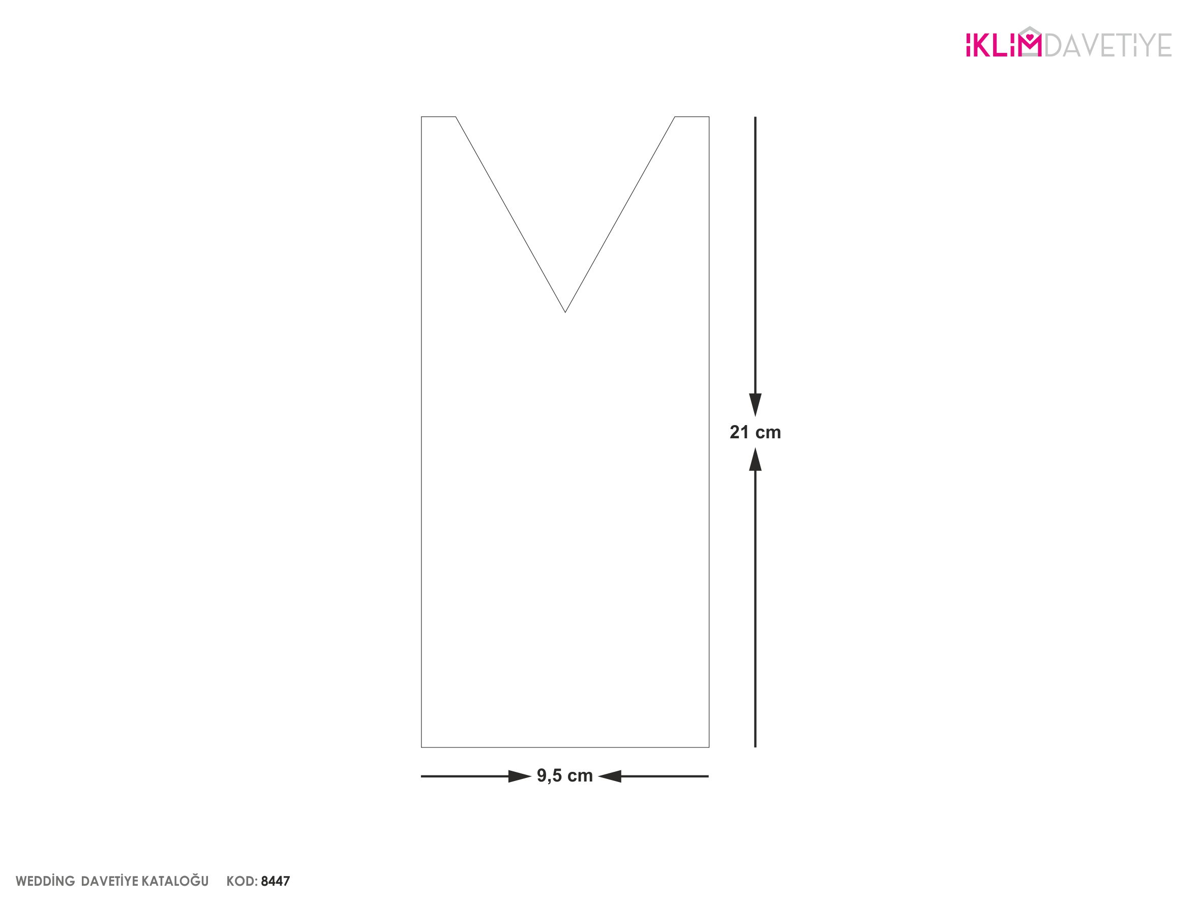 Wedding Davetiye     8447 - 6