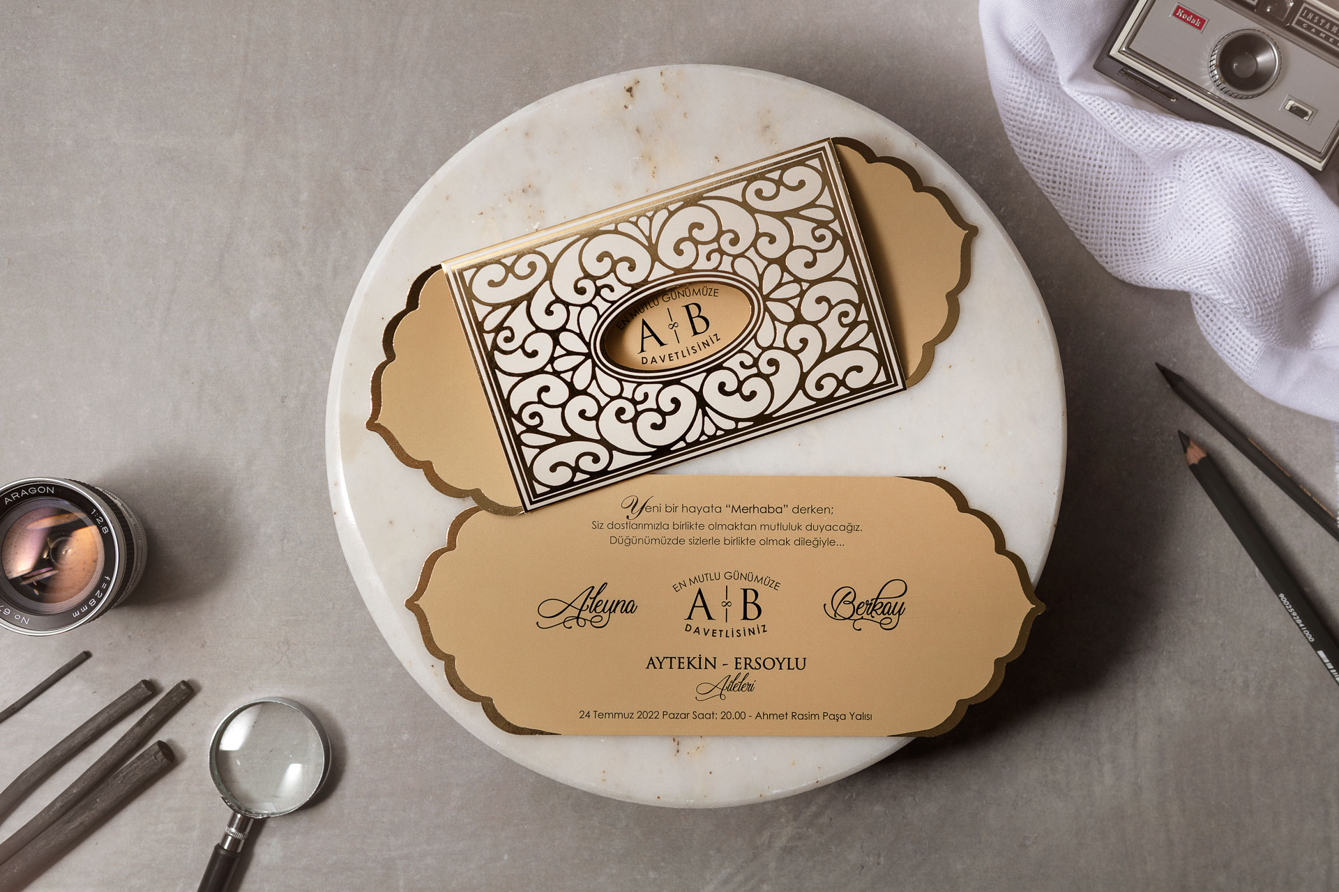 Wedding Davetiye     8450 - 3